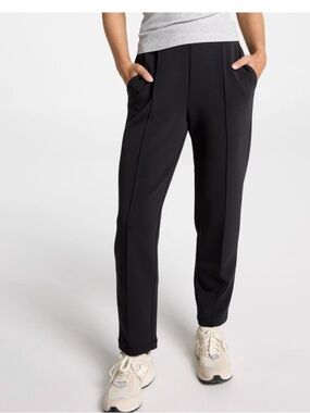 CALIA Soft Scuba Tapered Pant Pants Pure Black NWOT Size L